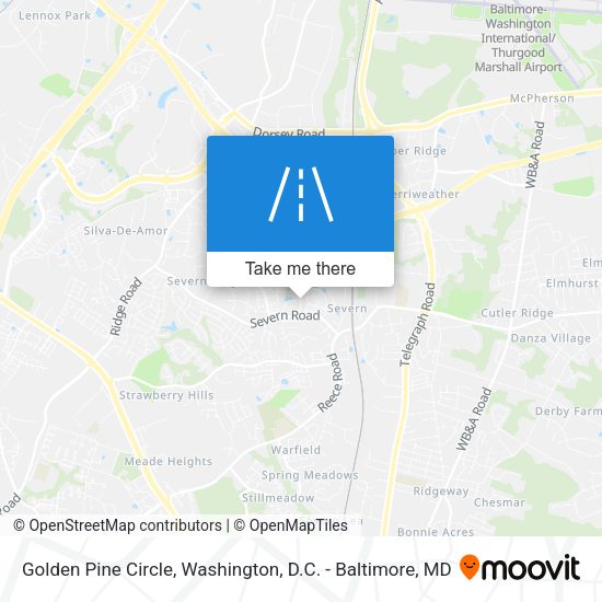Golden Pine Circle map