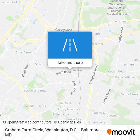 Graham Farm Circle map
