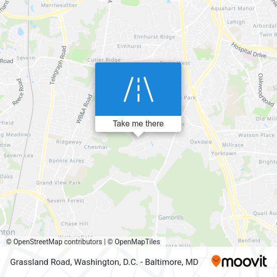Mapa de Grassland Road