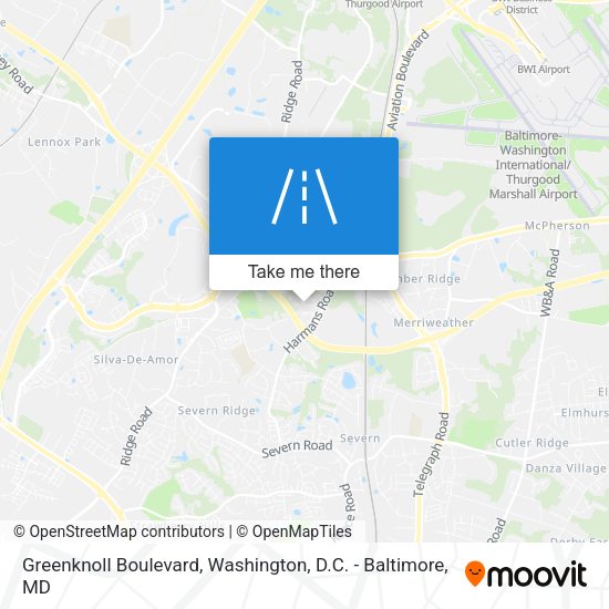 Greenknoll Boulevard map