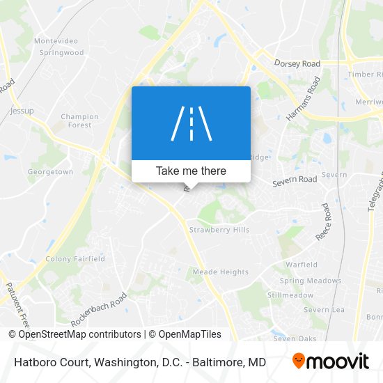 Hatboro Court map