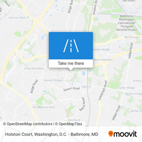 Mapa de Holston Court