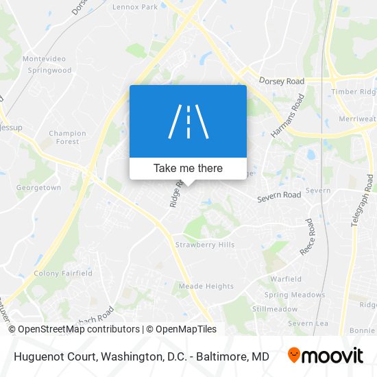 Huguenot Court map