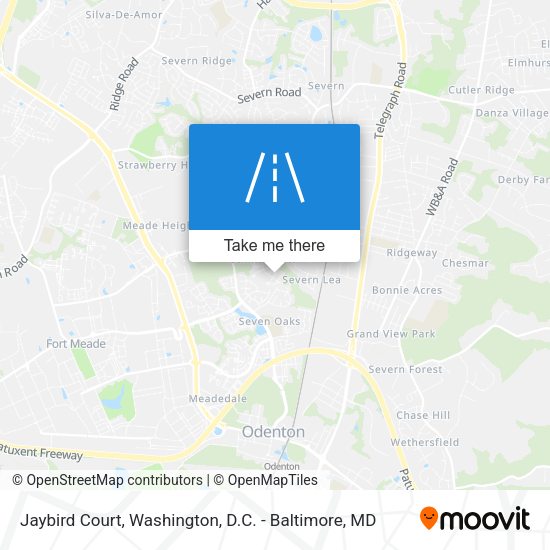 Jaybird Court map