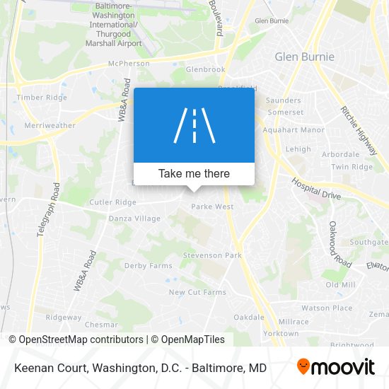 Keenan Court map