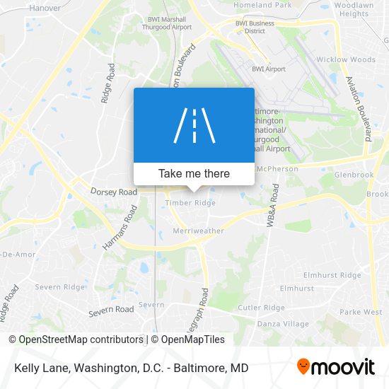 Kelly Lane map