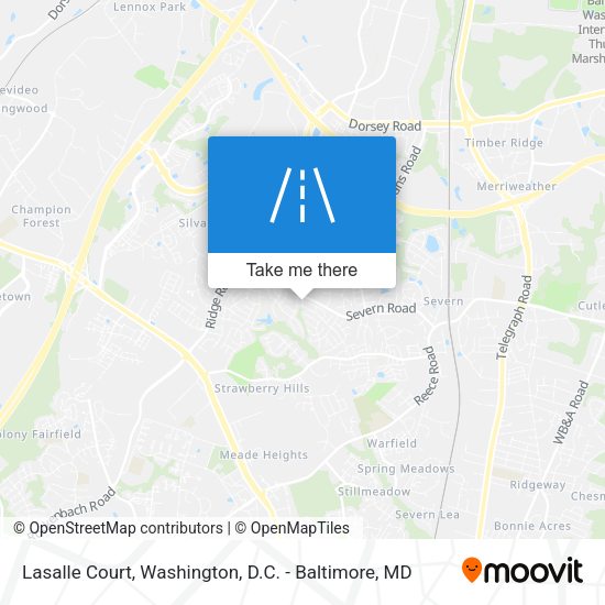 Lasalle Court map
