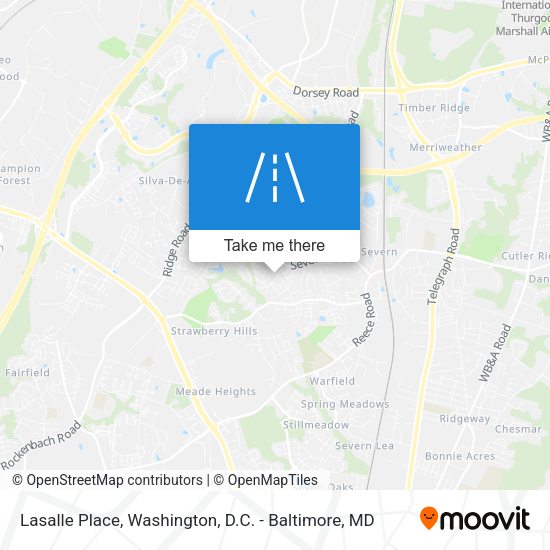 Mapa de Lasalle Place