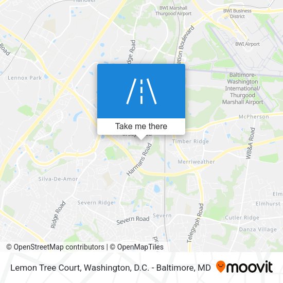 Lemon Tree Court map