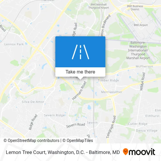 Lemon Tree Court map