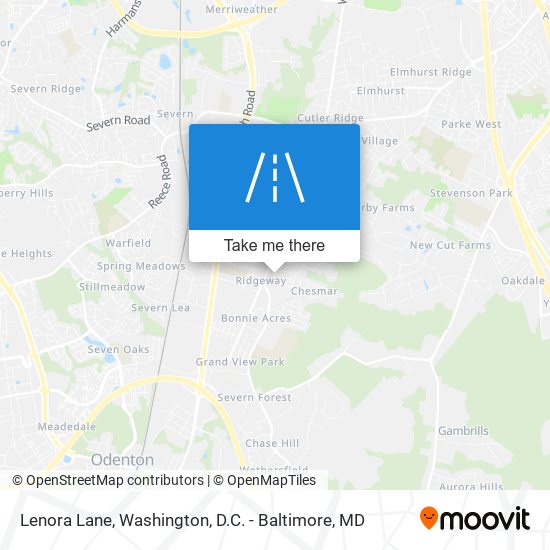 Lenora Lane map