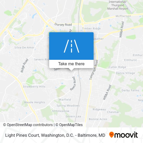 Mapa de Light Pines Court