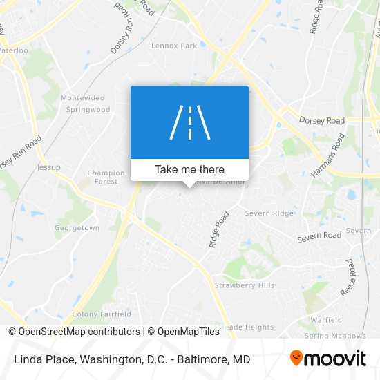 Mapa de Linda Place