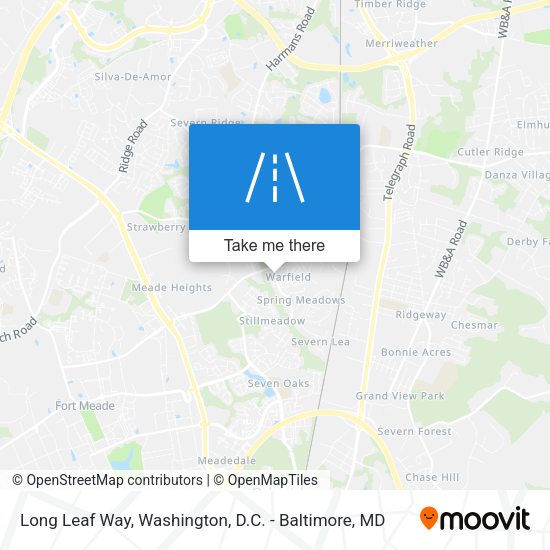 Mapa de Long Leaf Way