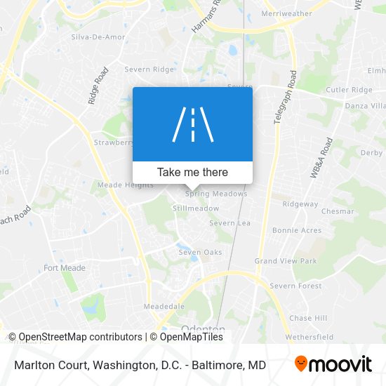 Marlton Court map