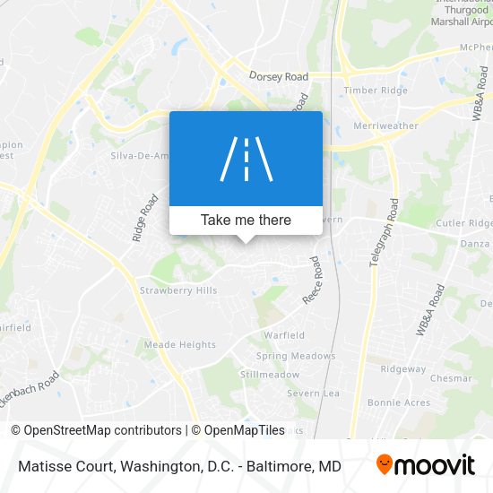 Matisse Court map