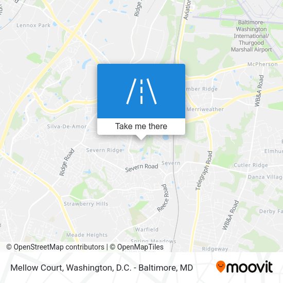 Mellow Court map