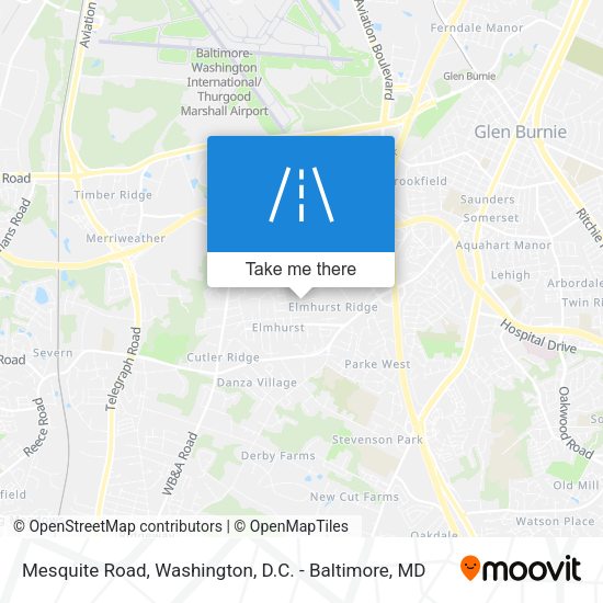Mesquite Road map