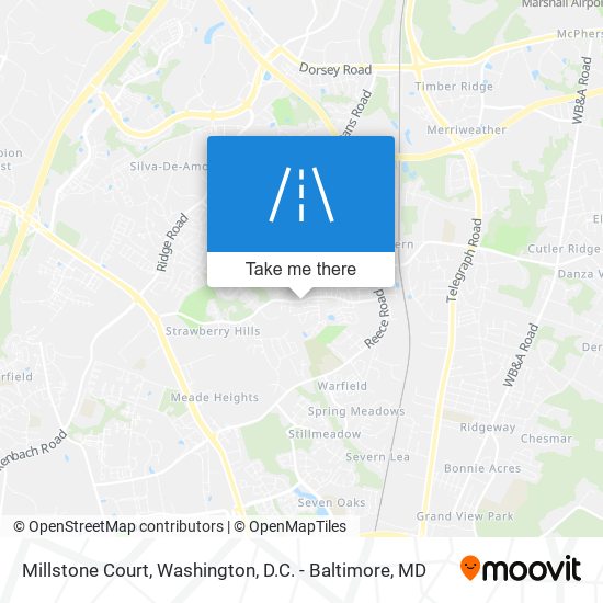 Millstone Court map