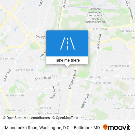 Mapa de Minnetonka Road