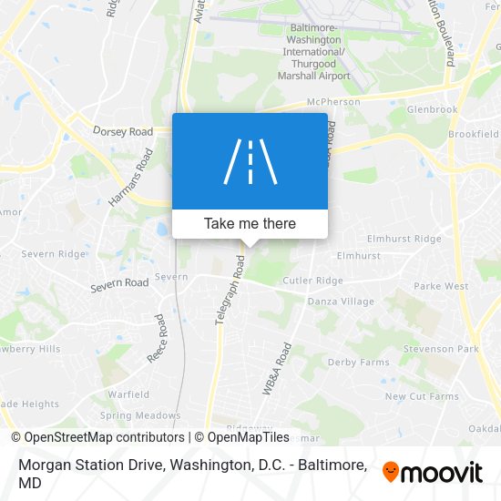 Morgan Station Drive map