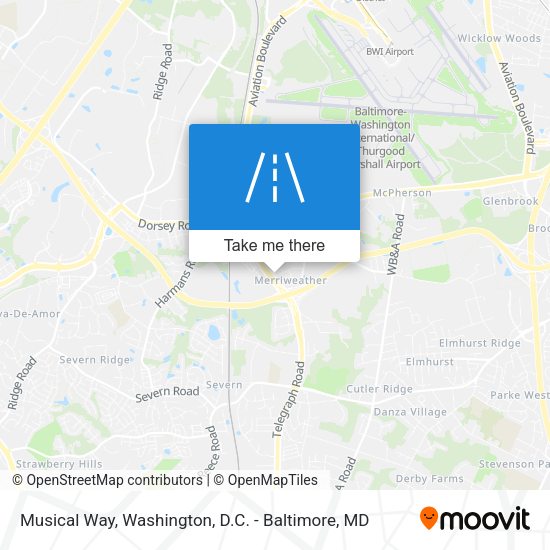 Musical Way map