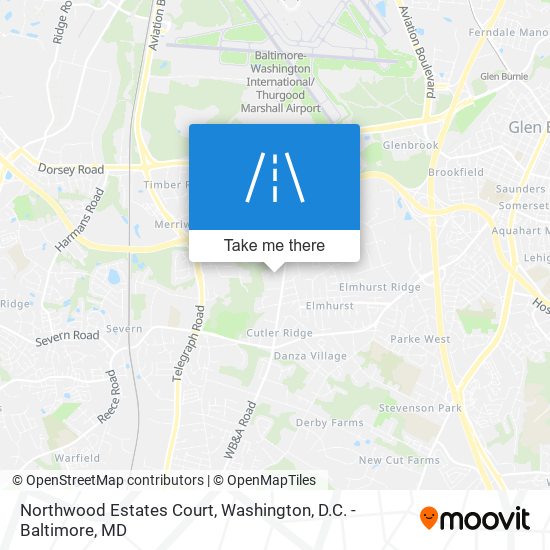 Northwood Estates Court map