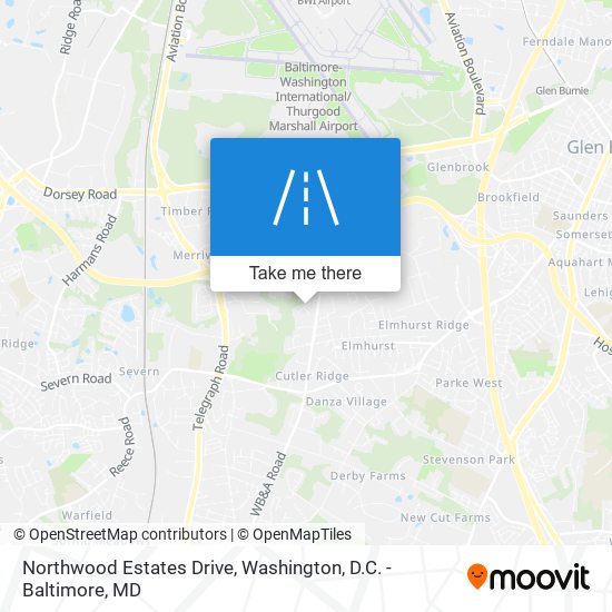 Northwood Estates Drive map