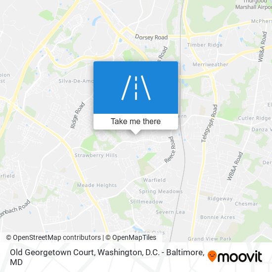 Old Georgetown Court map