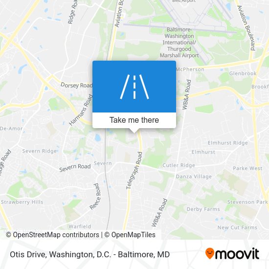 Mapa de Otis Drive