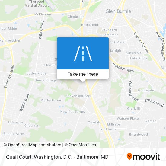 Quail Court map