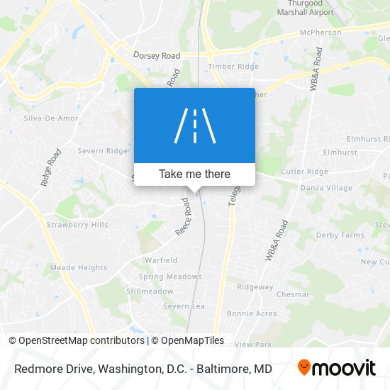 Redmore Drive map