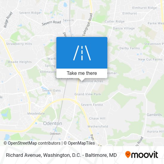 Richard Avenue map