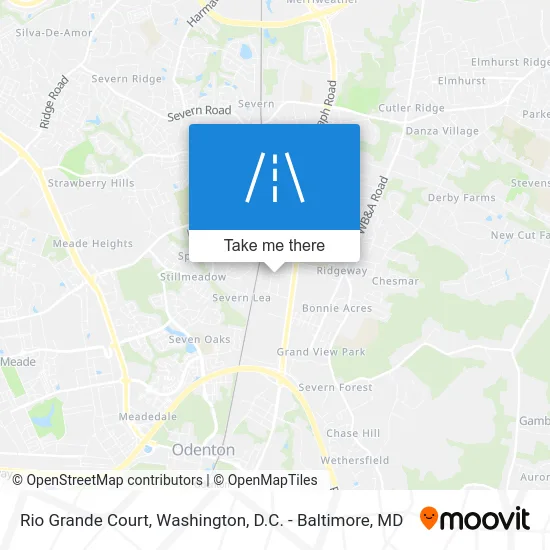 Rio Grande Court map