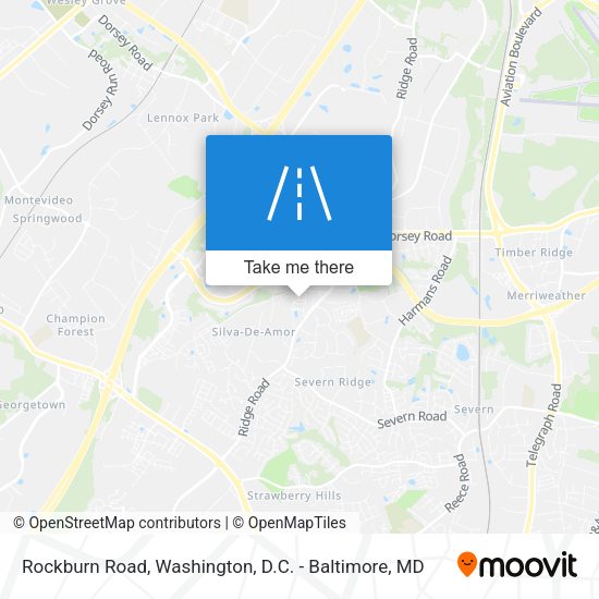 Mapa de Rockburn Road