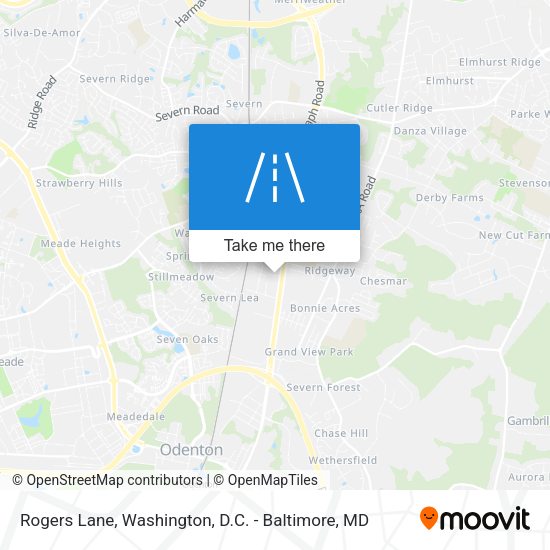 Rogers Lane map