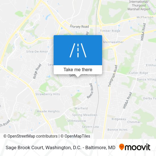 Sage Brook Court map