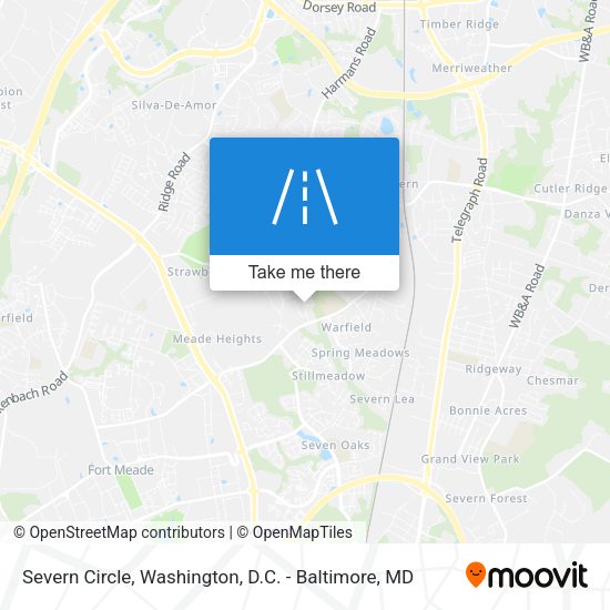 Mapa de Severn Circle