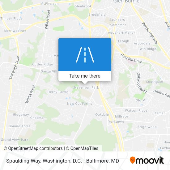 Spaulding Way map