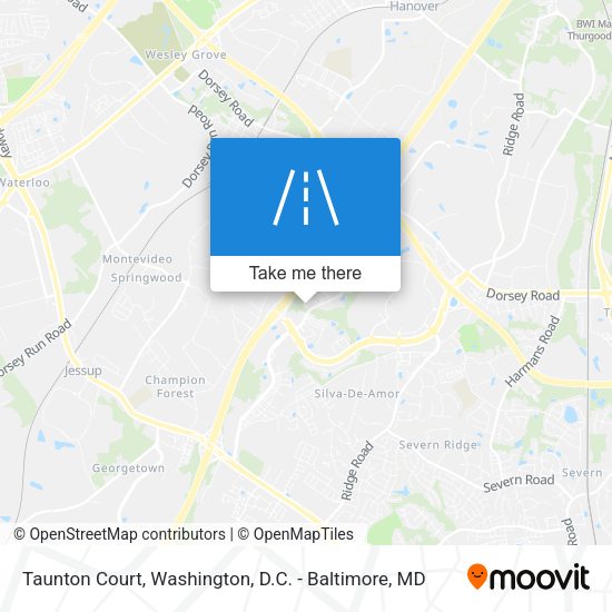 Taunton Court map