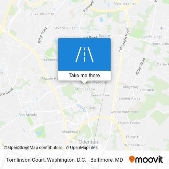 Tomlinson Court map