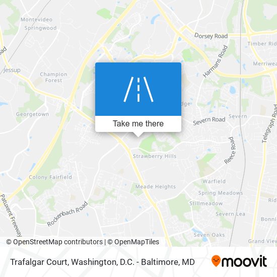 Trafalgar Court map
