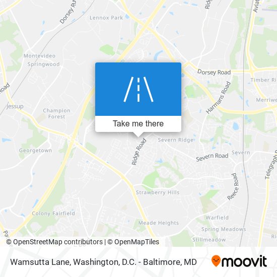 Mapa de Wamsutta Lane