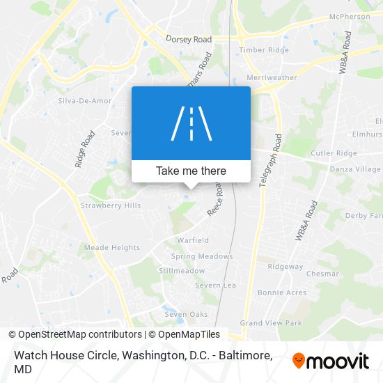 Watch House Circle map