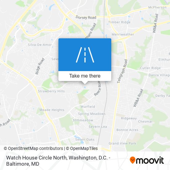 Watch House Circle North map