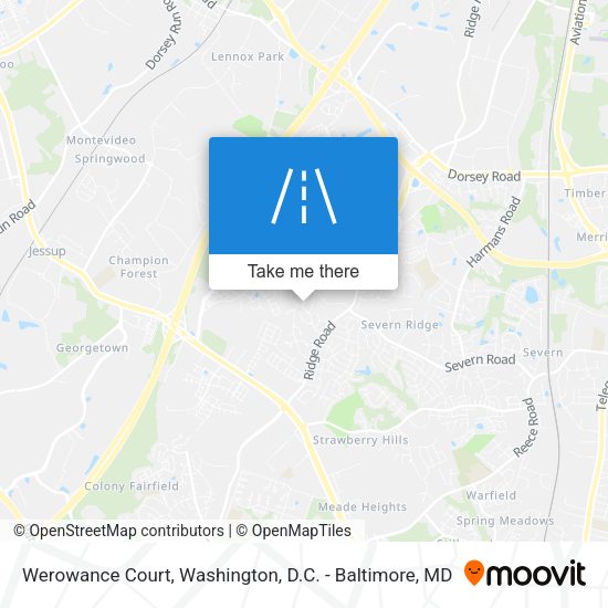 Werowance Court map