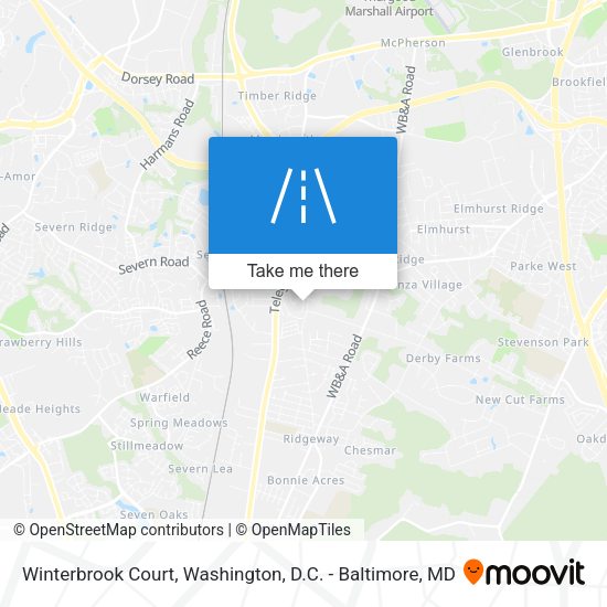 Winterbrook Court map