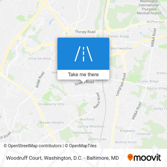Woodruff Court map
