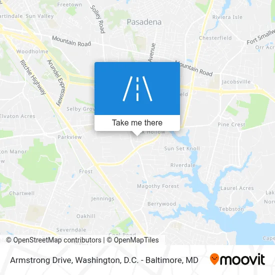 Armstrong Drive map