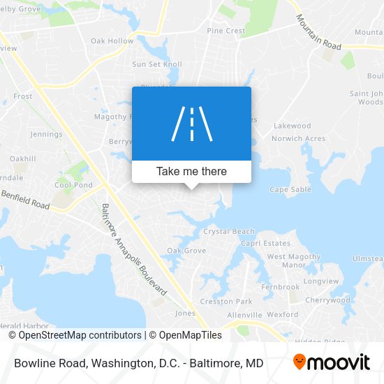 Bowline Road map